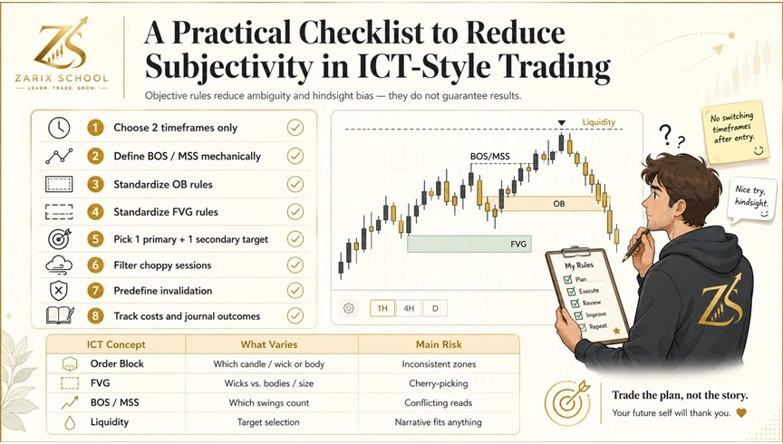 A Practical Checklist to Reduce Subjectivity in ICT